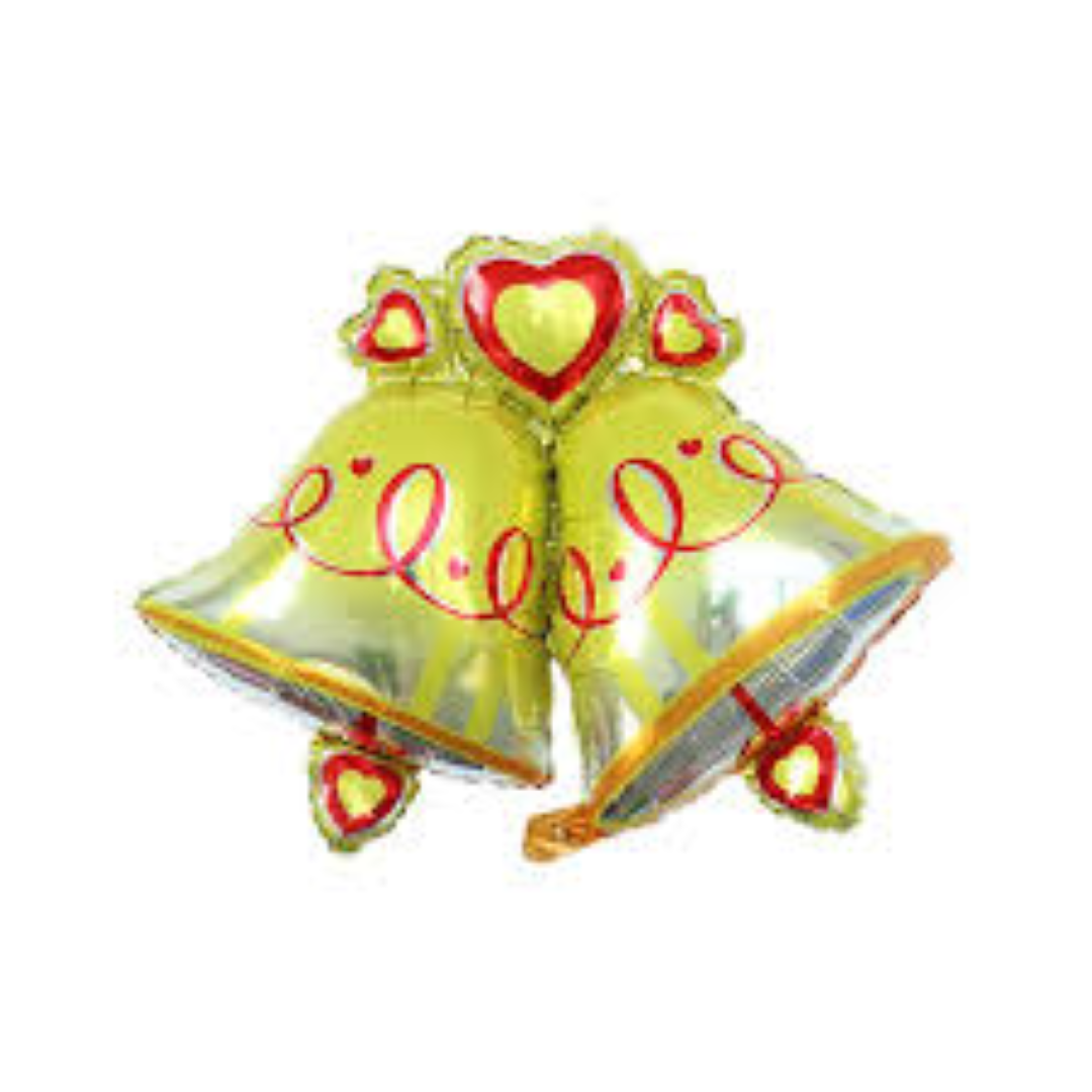CHRISTMAS BELLS FOIL BALLOON 3600
